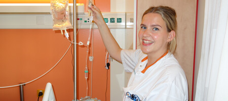 De opleiding hbo verpleegkunde van Femke