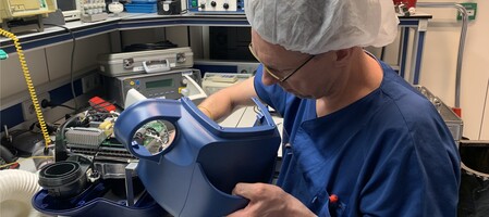 De afdeling medische techniek van Victor 