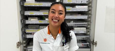 4 specialismes in 2 jaar tijd: Hoe verpleegkundige Daphne haar weg vond bij Amsterdam UMC